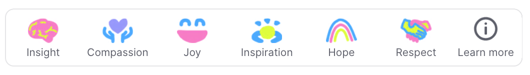 Prosocial reactions: a new way to surface high-quality content