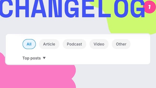 A new filter option above the feed 🔽